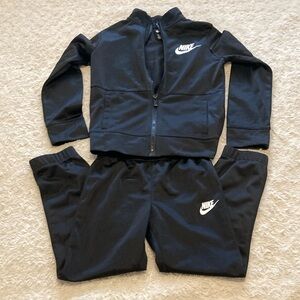 Nike Black Tracksuit Set